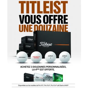 Titleist balles gratuites